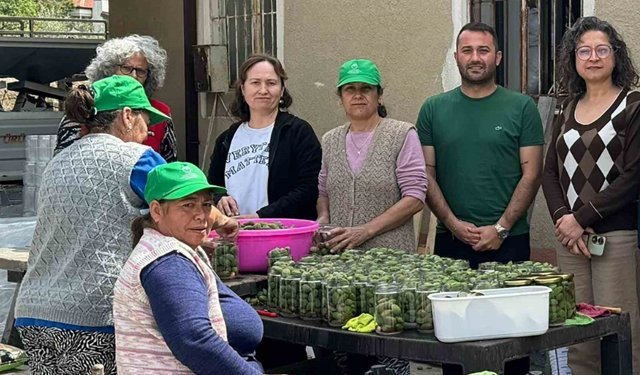 Çağla turşusundan kadın üreticilere ekonomik katkı