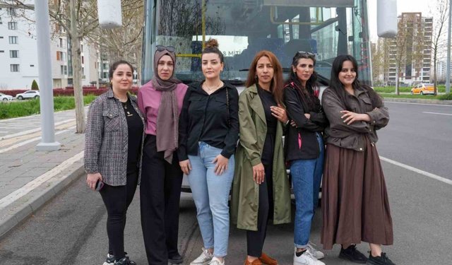 Diyarbakır'da kadın otobüs şoförü sayısı artıyor