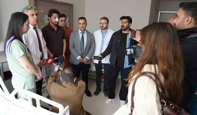 Hindistan'dan Erzincan'a sağlık yolculuğu