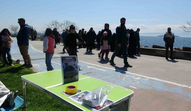 Kartal'da kaybolan balıkçı 15 gündür aranıyor: Aile ve arkadaşları denize açıldı