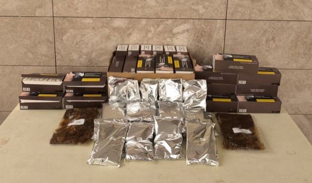 Mersin'de sigara kaçakçılığı ile mücadele