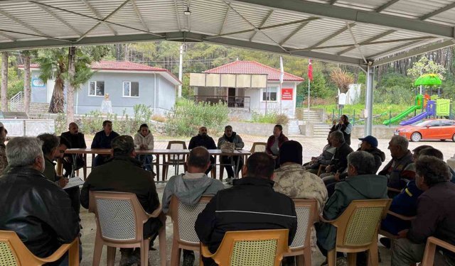 Muğla'da üreticilerin dertleri dinlendi