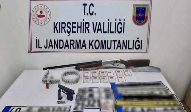 Sahte plaka basan şahıs yakalandı
