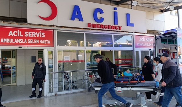 Tarım işçilerini taşıyan minibüs devrildi: 15 yaralı