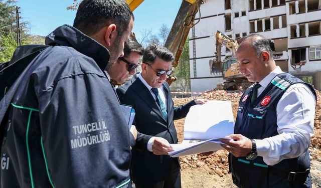 Tunceli'de dev kentsel dönüşüm projesi resmen başladı