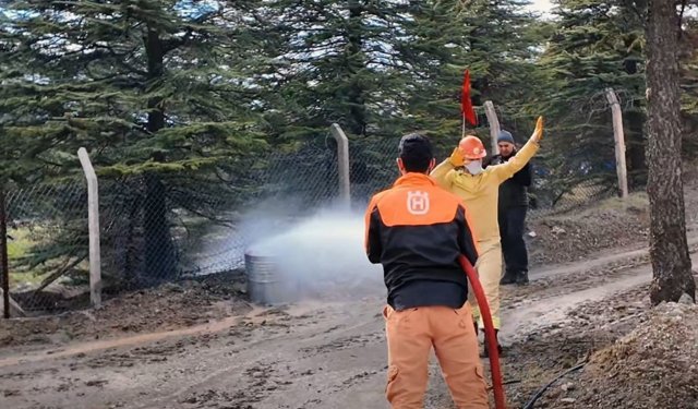 Türkiye ormancılık yarışmaları Elazığ'da düzenlendi