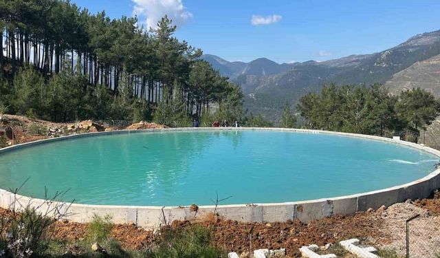 Yangın sezonu öncesi sevindiren tablo: Mersin'de su kaynakları doldu