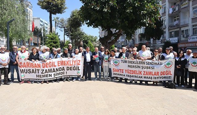 Emekliler, Mersin’de düzenlenecek bölge mitinginde buluşacak