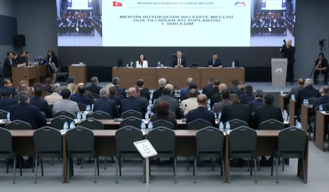 Mersin Büyükşehir Belediye Meclisi’nin Nisan ayı ilk toplantısı gerçekleştirildi