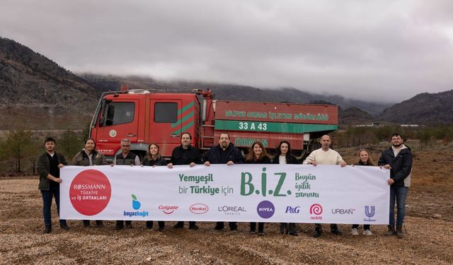 Rossmann Türkiye, 135 bin fidanı Silifke’de toprakla buluşturdu