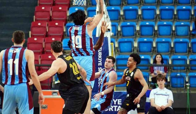 Basketbol Süper Ligi: Trabzonspor: 90 - Mersin Spor : 80