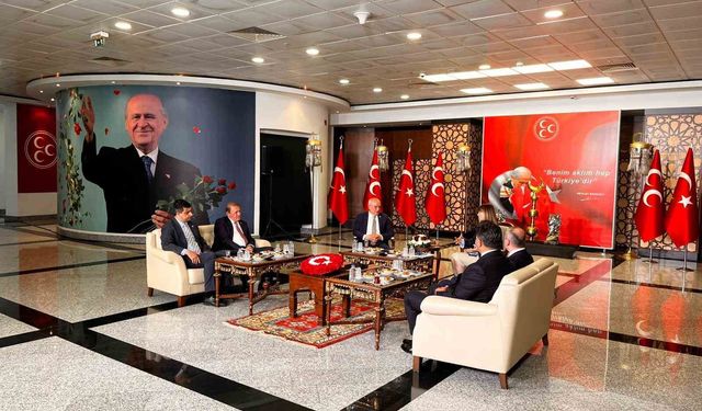 CHP'den MHP'ye bayram ziyareti