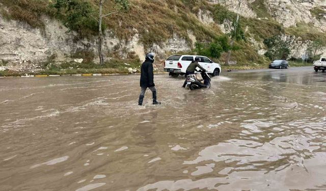 Fırat Nehri taştı, her yeri su bastı