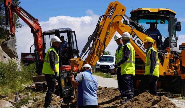 Kavaklıdere Yeşilköy'e ilave su kaynağı