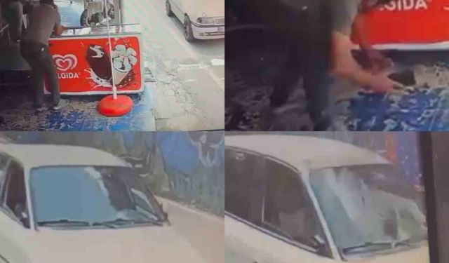 Mersin'de 4 kişinin öldüğü silahlı saldırı anı kamerada