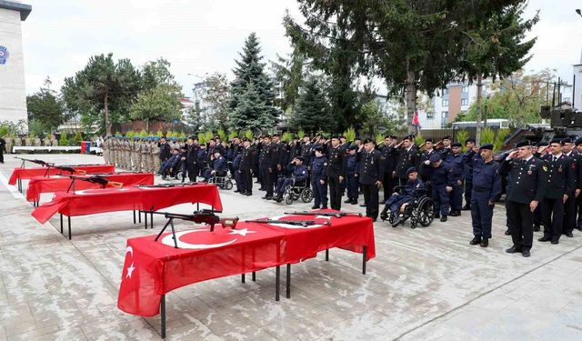Ordu'da engelli bireyler temsili asker oldu