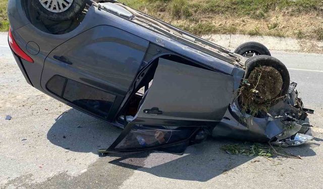 Tarsus'ta kaza: 2 yaralı