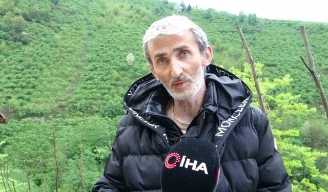 Yamaçtan yuvarlanan aracın sürücüsü dehşet anlarını anlattı: 'Araba üstümden geçti'