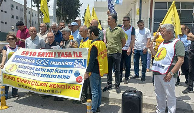 BES Mersin Şube Başkanı Yarlıgaş: “Kamuda kayıt dışı ücrete son”