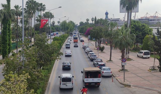 Mersin’de 18 Mayıs Pazartesi günü trafiğin durumu