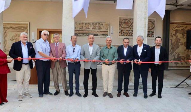 Antakya'nın yerinden edilen mozaiklerinin replikaları görücüye çıktı