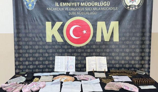 Faizle para vererek kumar bağımlılarını borç batağına düşüren tefecilere operasyon