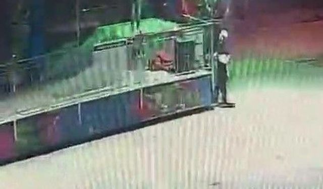 Lunaparktaki ölümlü kazanın görüntüsü kamerada