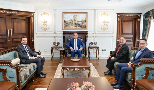 Basın İlan Kurumu Genel Müdürü Abdulkadir Çay’dan Adana Valisi Mustafa Yavuz’a ziyaret