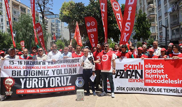 15-16 Haziran Büyük İşçi Direnişi, 56’ncı yılında da Mersin’de unutulmadı