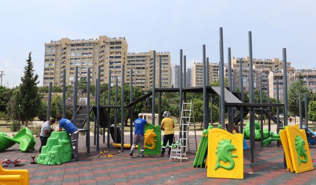 Toroslar’da 3 Ocak Parkı yenilendi