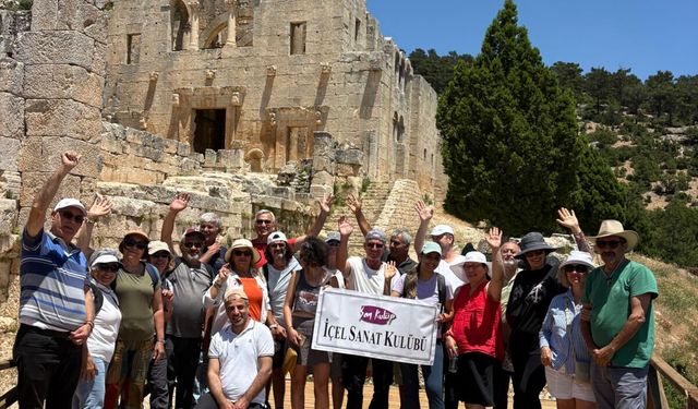 Mersin’in dünya mirası adayı Alahan’a yoğun ilgi