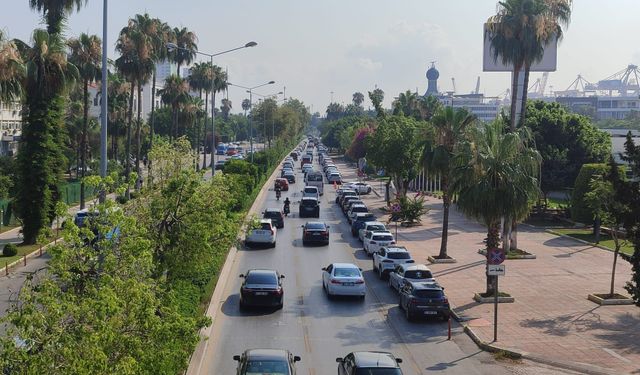 Mersin’de 6 Temmuz Pazartesi günü trafiğin durumu