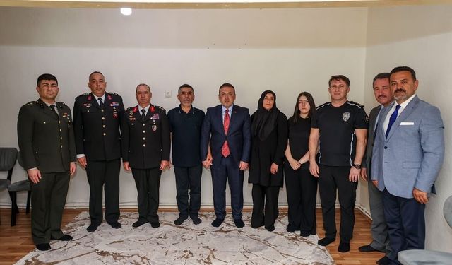 15 Temmuz'da şehit ailesine anlamlı ziyaret