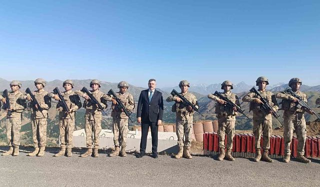 Bakan Çiftçi sınırın sıfır noktasında: ''Terörsüz Türkiye' projesi hayata geçmiştir ve kararlılıkla devam ederek başarıya ulaşacaktır'