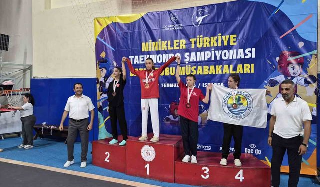 Bilecikli minik tekvandocular Türkiye finallerine damga vurdu