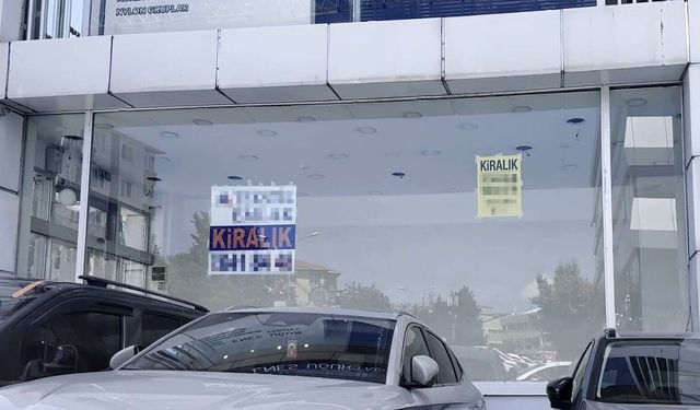 Dükkanlar boş kaldı, kiralık işyeri ilanları arttı