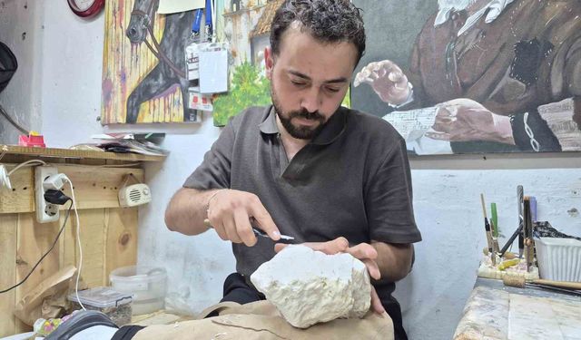 Genç lületaşı sanatçısından Kültür ve Turizm Bakanlığı'na çağrı