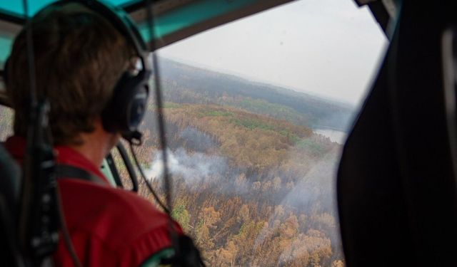 Kanada'nın Ontario eyaletindeki orman yangınlarında 735 bin hektarlık alan kül oldu