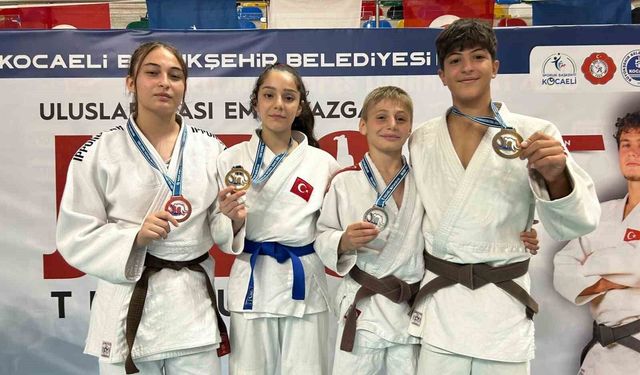 Manisalı judoculardan uluslararası arenada 9 madalya