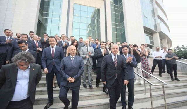 Mersin Cumhuriyet Başsavcısı Ahmet Çelikkol Adana'ya uğurlandı