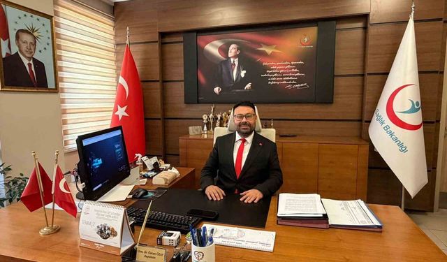 Mut Devlet Hastanesine yeni başhekim atandı
