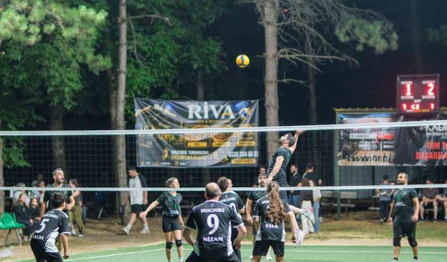 Türkiye'nin tek köy voleybol turnuvası başladı