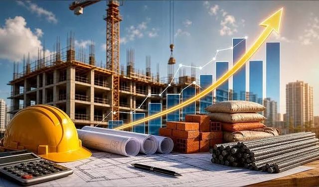 İnşaat maliyet endeksi yıllık yüzde 29,84 arttı