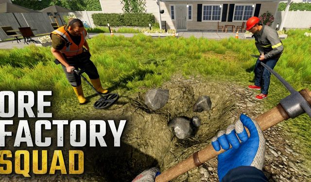 Büyük madencilik oyunu Ore Factory Squad, yarın satışta
