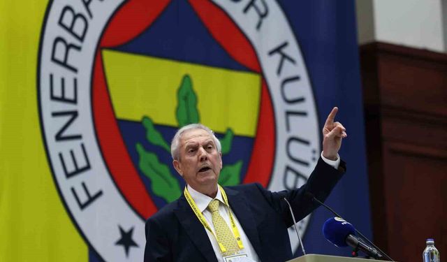 Aziz Yıldırım: 'Her şeyimi ortaya koyacağım ve Fenerbahçe'yi şampiyon yapacağım'