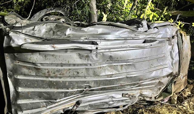 Bingöl'de düğün dönüşü araç uçuruma yuvarlandı: 4 ölü, 5 yaralı