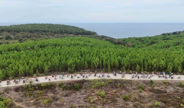 Kandıra'nın 90 kilometrelik sahil rotasında pedal heyecanı