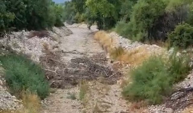 Kocaözü'ne sel böyle geldi