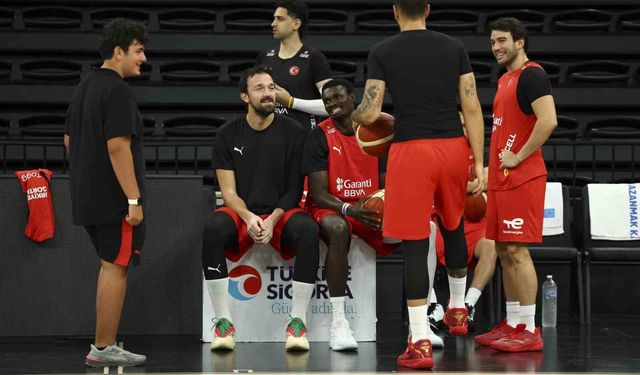 Milliler, Litvanya maçı hazırlıklarını sürdürdü