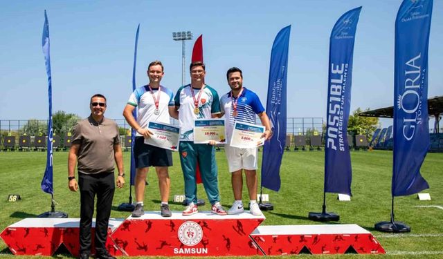 Muğla Büyükşehir okçuları Samsun'da Türkiye şampiyonu